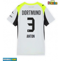 Borussia Dortmund Waldemar Anton #3 Auswärtstrikot Frauen 2025-26 Kurzarm